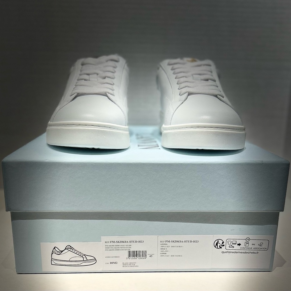Lanvin | DDBO Studded Leather Sneakers